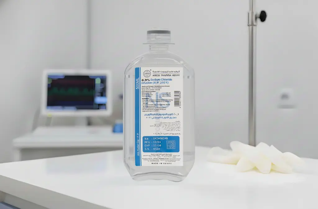 0.9 % Sodium Chloride Infusion ( NS ) W.C 500 ML