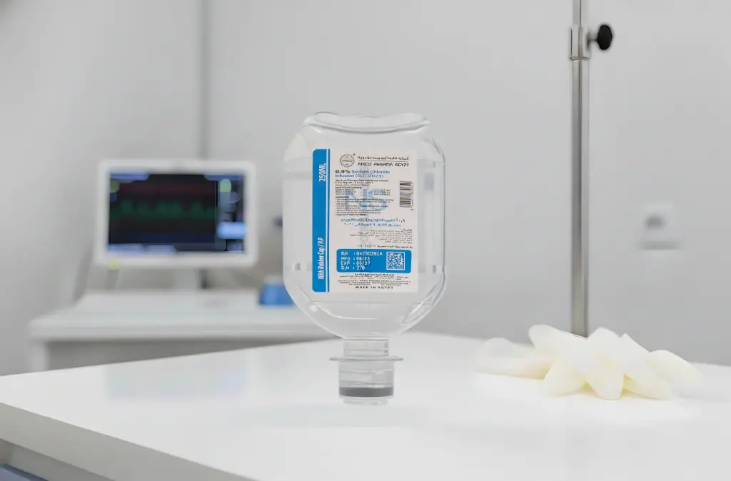 0.9 % Sodium Chloride Infusion ( NS ) W.C 250 ML