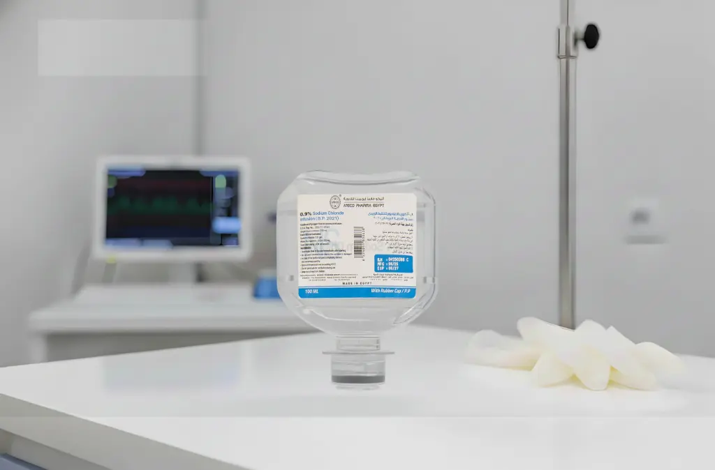 0.9 % Sodium Chloride Infusion ( NS ) W.C 100 ML