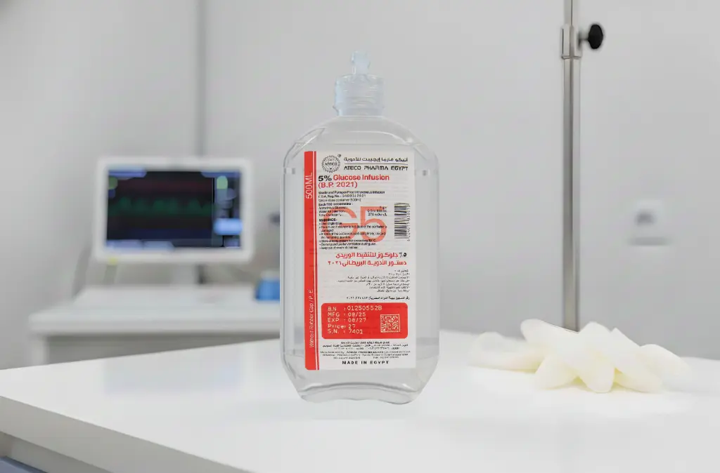 Glucose 5% Infusion (G5) W.O.C 500 ML