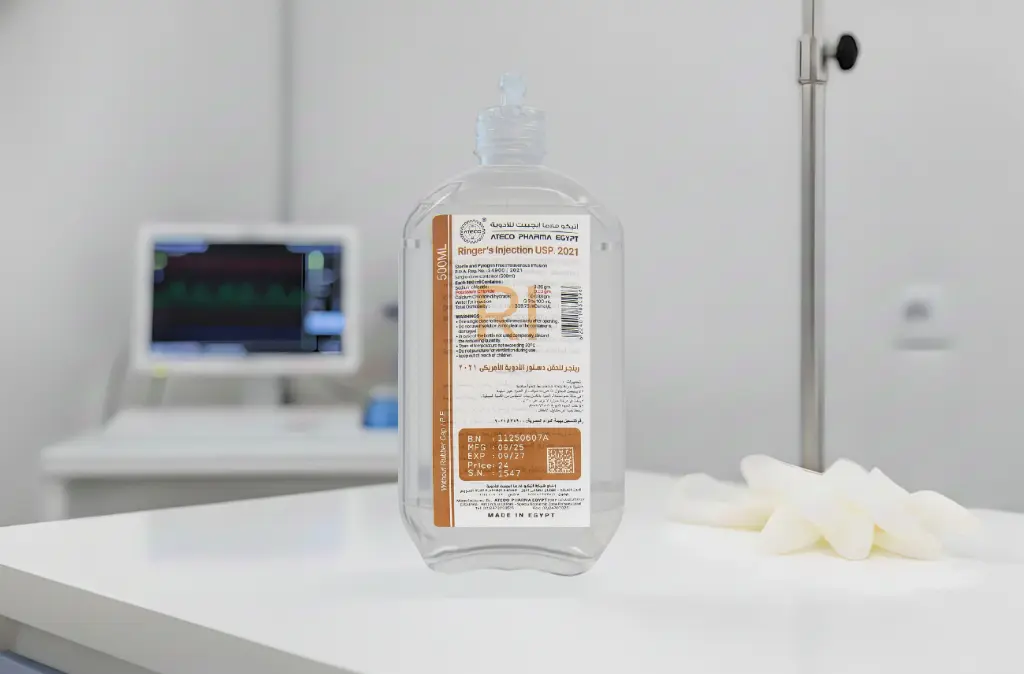 Ringer’s Injection (RI)  W.O.C 500 ML PE