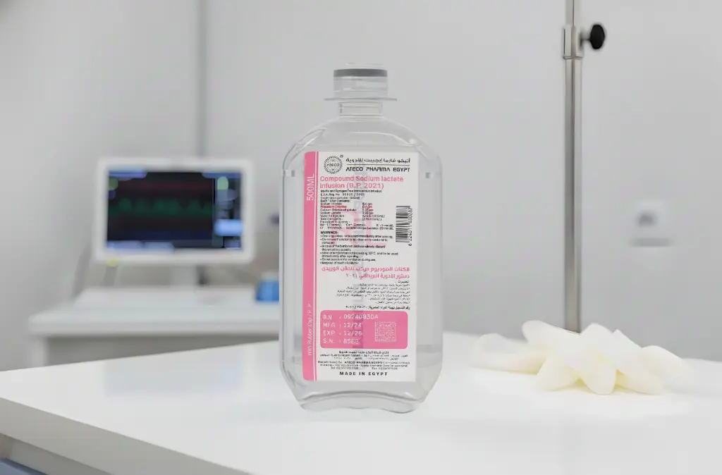 Compound Sodium Lactate ( Ringer Lactate ) Infusion(RL) W.C 500 ML (PP) 