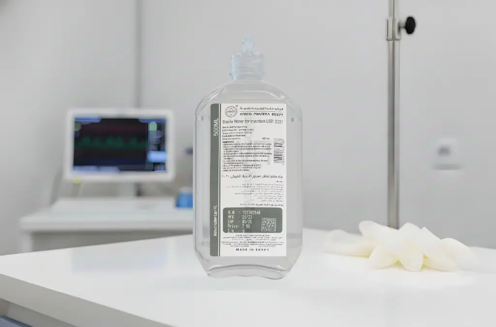Sterile Water For Injection (WFI) W.O.C 500 ML