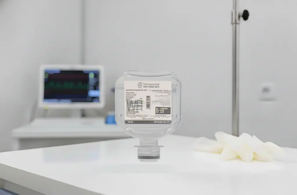 Sterile Water for Injection (WFI) W.C 100 ML